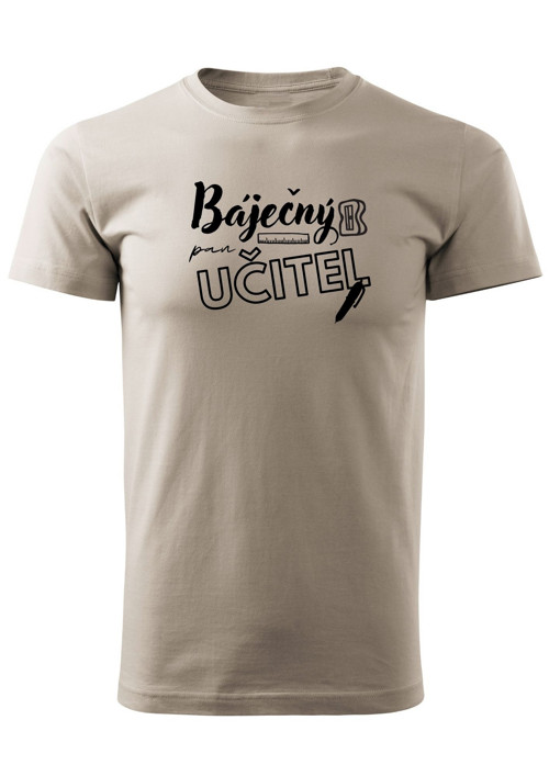 Tričko pro učitele "Báječný pan učitel" — foto 1