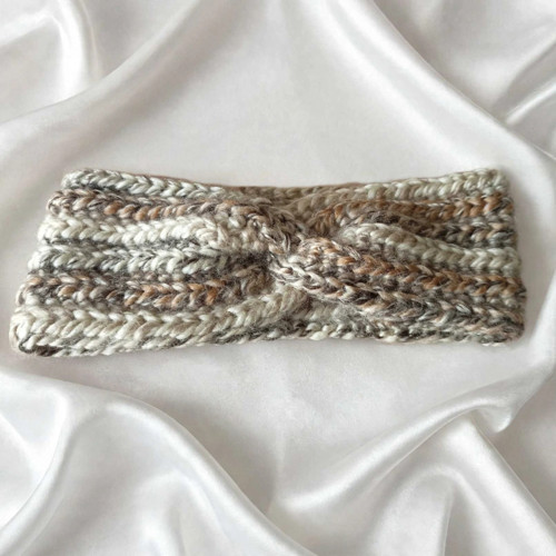 Háčkovaná čelenka - 44 cm