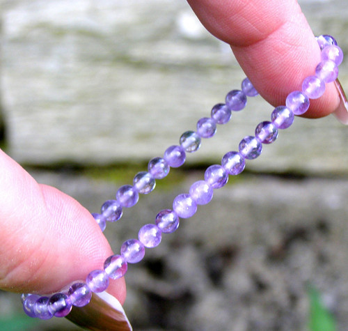 AMETYST LAVENDER 0.42*náramek z minerálu