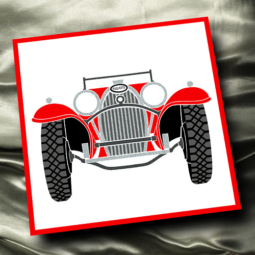 Přání - ČERVENÁ BUGATKA