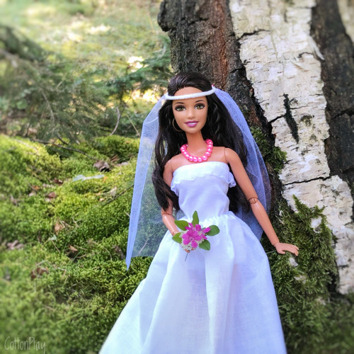 Svatební šaty - Sada pro Barbie