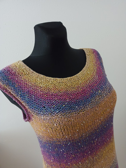 Šaty "summer tweed"