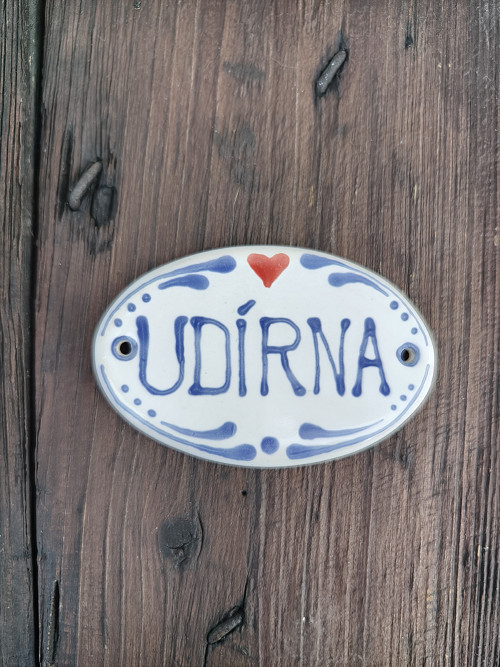 Cedulka Na Dveře Udírna