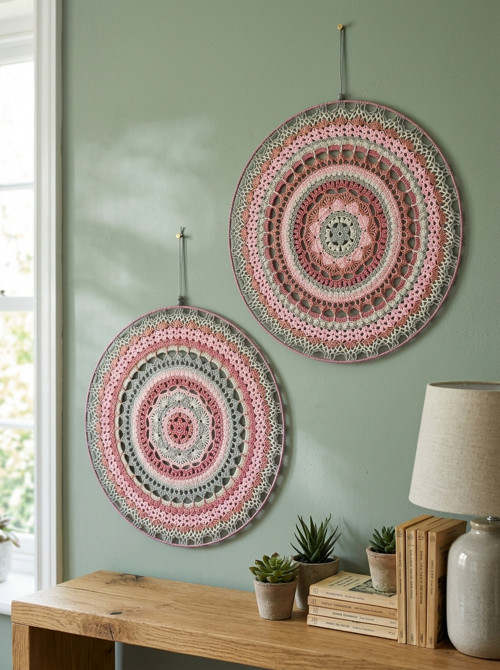 Mandala průměr 50 cm - 2 ks — foto 1