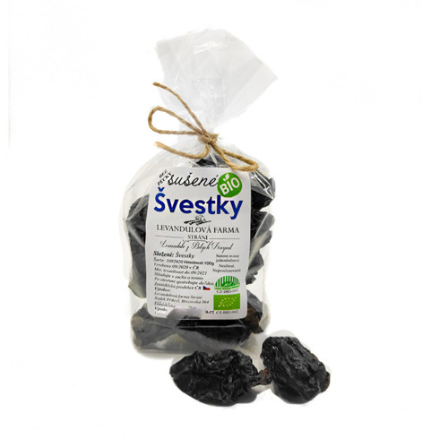 BIO sušené švestky bez pecky