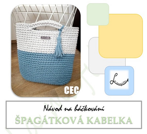 Špagátková kabelka -návod-