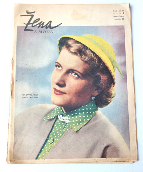 Časopis Žena a móda - duben 1950