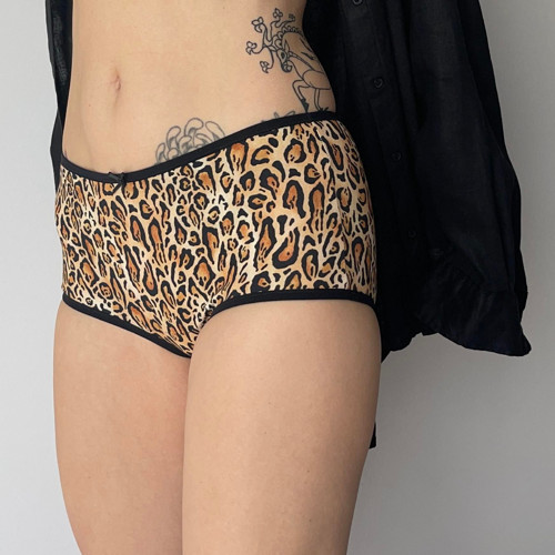 Basic M - leopard zlatý