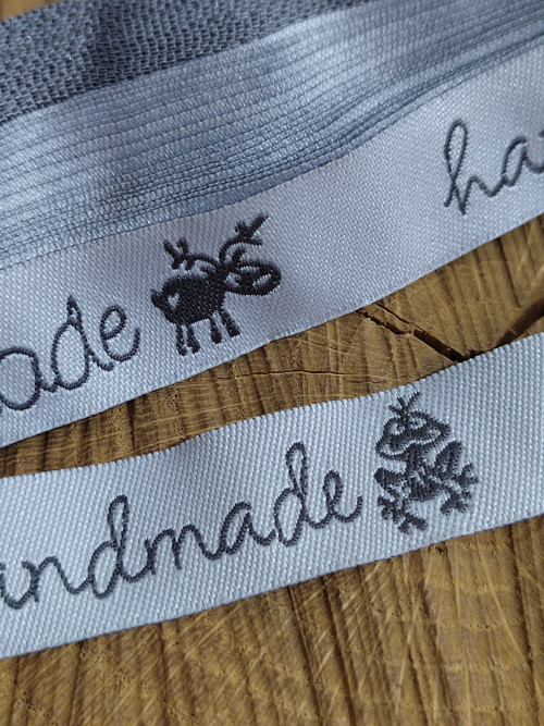 Vzorovka handmade šíře 16 mm bílá