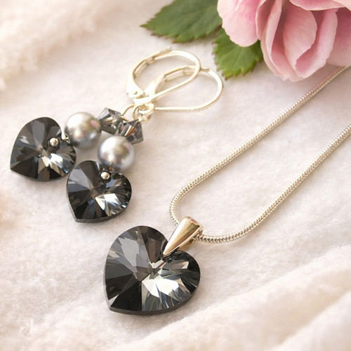 Swarovski souprava Silver Night AB ( 10+14 )