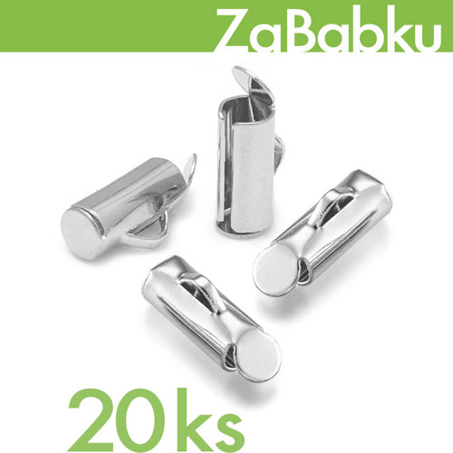 20ks > Koncovky trubičky nasouvací 1cm