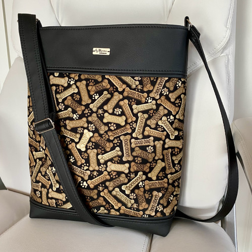 Pro pejskařku - velká crossbody kabelka