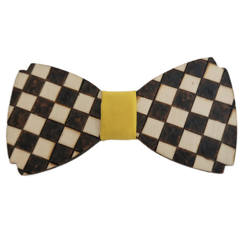 Motýlek - bow tie - Šachovnice