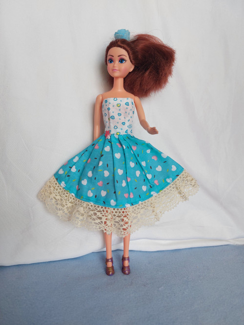 Bavlněné saticky 4 pro Barbie(r.1990,2005,atd.)