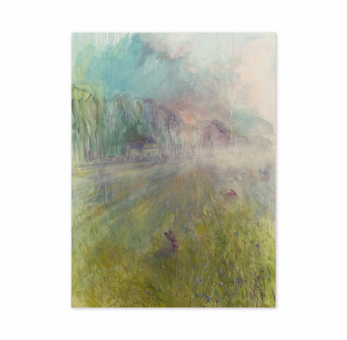 Když vstanu před šestou /malba na plátně /60x80 cm