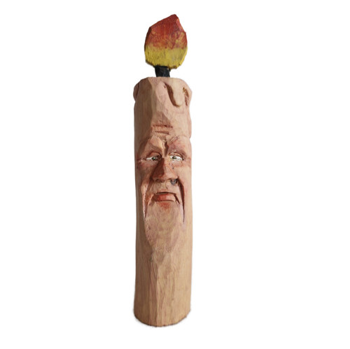 Dřevěná trpasličí svíčka - Nosík