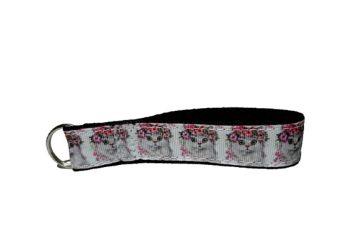 Klíčenka s kroužkem Boho Cat