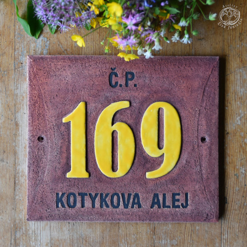 Domovní číslo - č. p. s ulicí na přání II.