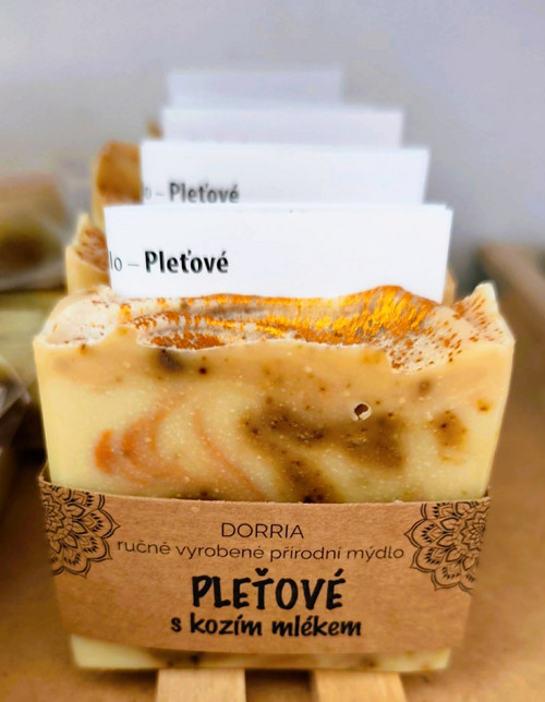 Pleťové mýdlo s kozím mlékem 80g