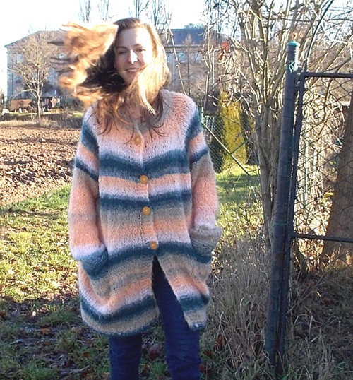 Mohérový svetr oversize — foto 1