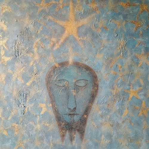 Obraz "Modrý Kristus"