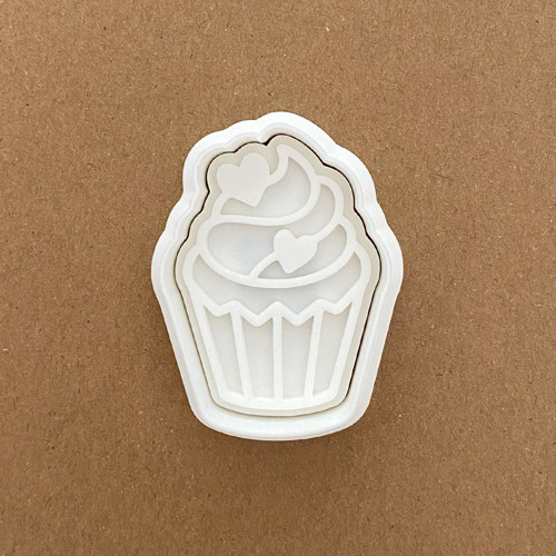 Vykrajovátko - Cupcake se srdíčky