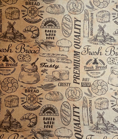 Látka-metráž dovoz Španělsko/retro restaurant
