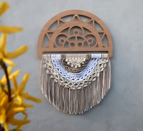 Macramé mandala