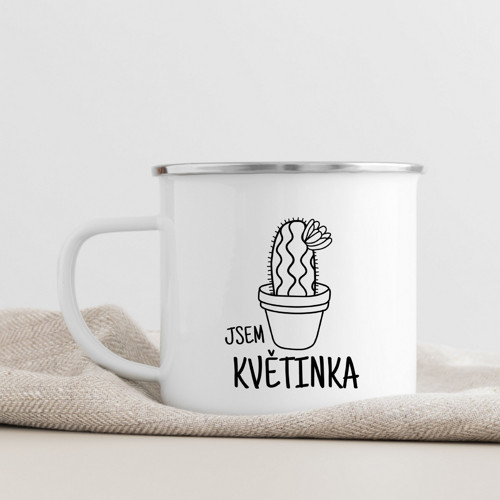 Plecháček - Jsem květinka, minimalistická