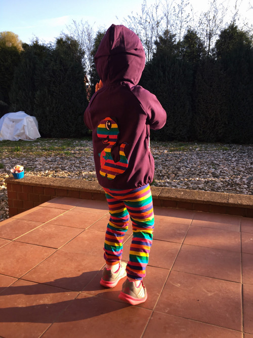 Mikina s kapucou SAOS ... DINO, DINO, DINOMÁNIE