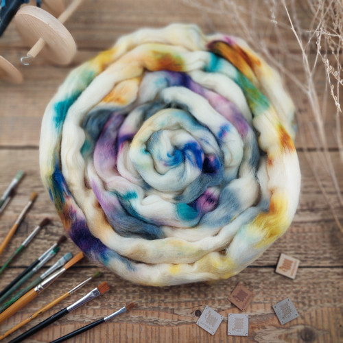 BÍLÁ / PASTELOVÁ - slovenské merino