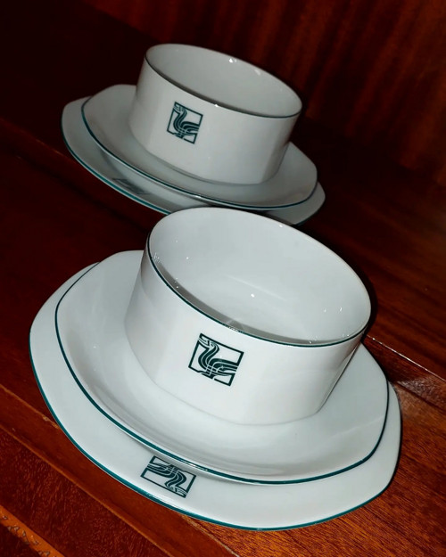 Porcelánový set na polívku