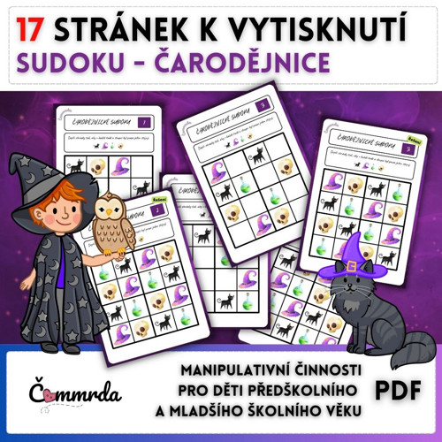 Sudoku - čarodějnice (PDF k tisku) — foto 1