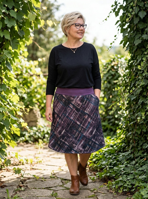 Úpletova sukně vel.XL -XXL
