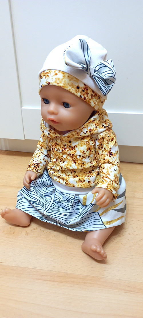 Set 3 ks oblečení pro Baby Born 43 cm