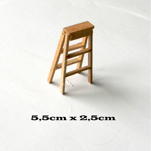 Dřevěný žebřík mini /5,5x2,5cm/