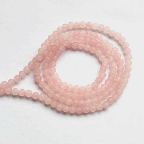 Růženín 2 korálky 4 mm, 10 kusů