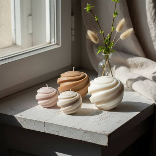 Spiral candle - set — foto 1