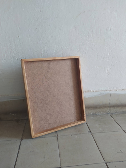 Dřevěný rám na mechový obraz 40 x 30cm