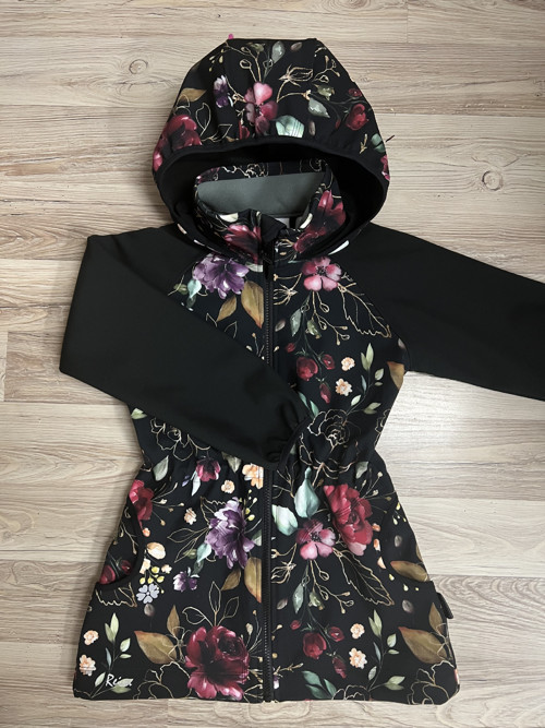 Sofshellový kabát-parka