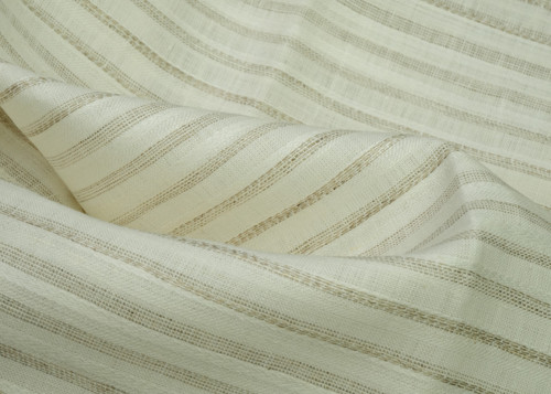 Vzor Lněnítko Zebra s bílou a režnou 5-1, 180g/m