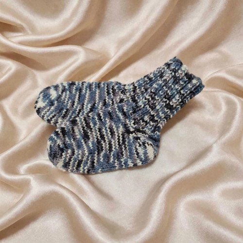 Pletené ponožtičky - 12 cm