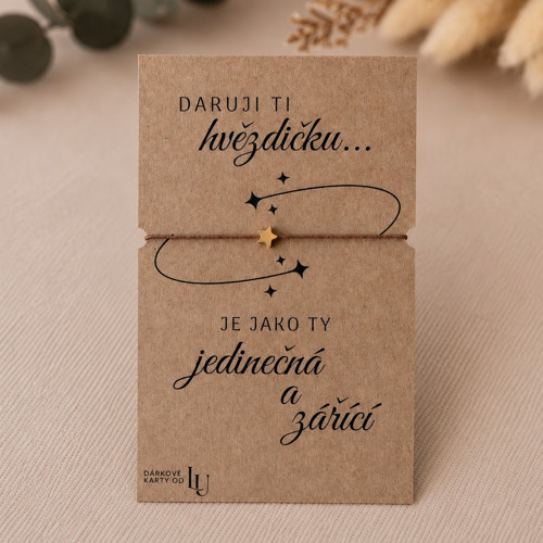 Náramek s hvězdou — foto 1