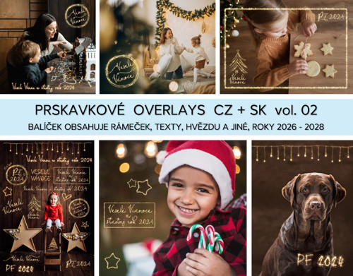 Prskavkové overlays vol. 02 CZ + SK