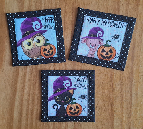 Podložka pod skleničku Halloween I
