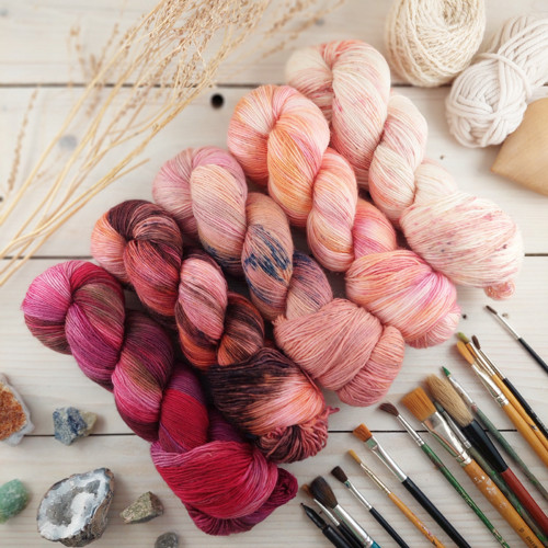 GRETA - sada na fade projekt, merino příze