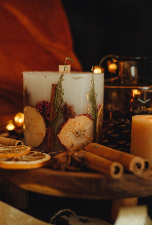 Aromatická svíčka " Esence dovolené"