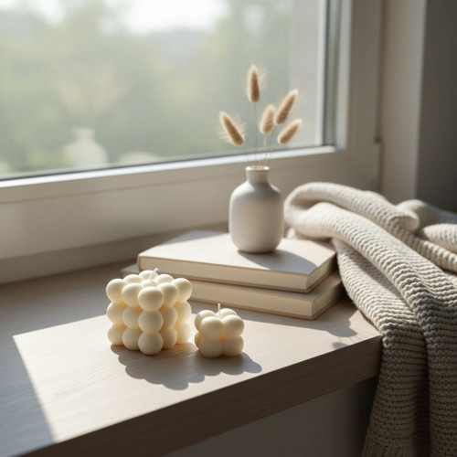 Bubble cube Candle — foto 1