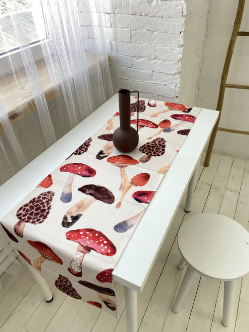 Běhoun 150х40 cm muchomůrka
