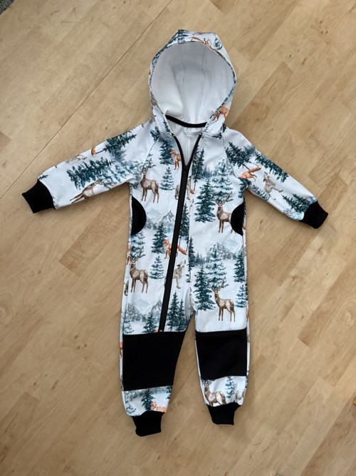 Softshellová kombinéza / ZIMNÍ ZVÍŘÁTKA